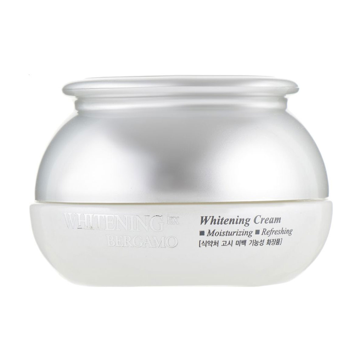 Вибілювальний крем для обличчя Bergamo Whitening EX Cream з арбутином та гіалуроновою кислотою, 50 г